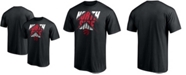 Fanatics Men's Black Toronto Raptors Post Up Hometown Collection T-shirt